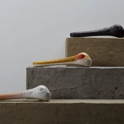 NIVA Design Maniglia Libeccio Canaletto in noce di Nicole Valenti