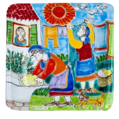 Ceramiche De Simone Mercato delle piastre quadrate DS