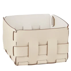 ADJ Style Mini Bottega Panna Cotta/Cestino bianco di Ekaterina Borovkova