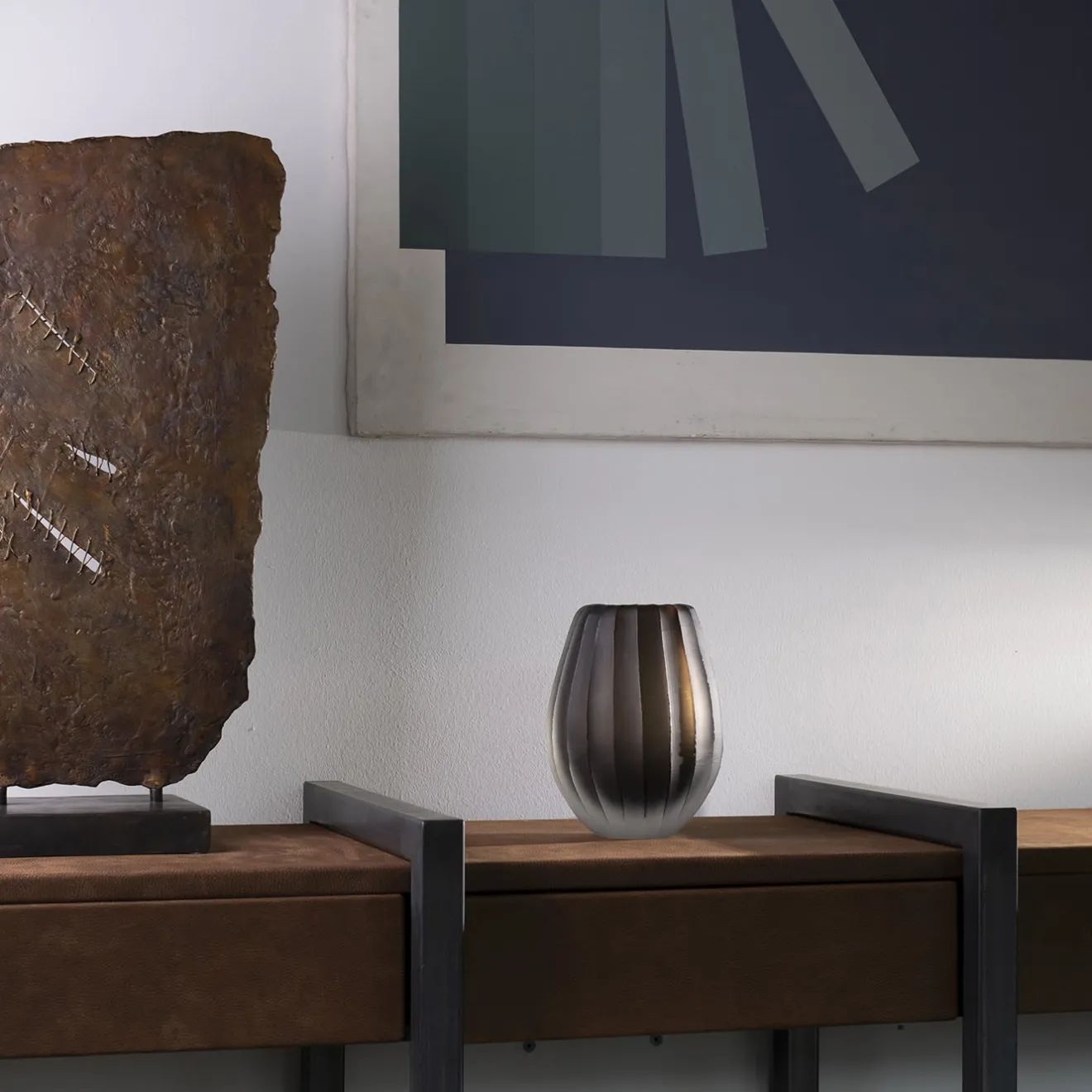 Purho Mini vaso Linae Smoke di Federico Peri