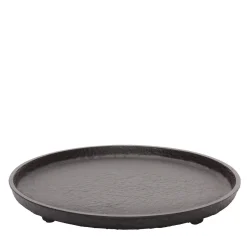 Giobagnara Monza Imperfect Bronze Vassoio rotondo grande per valet