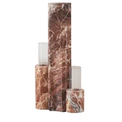 MMOOS. Mostro Viii Rosa Peralba Vaso in Marmo