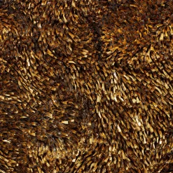 CaCO3 Studio Movimento N261 Pannello Decorativo In Vetro Oro