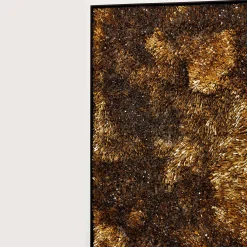 CaCO3 Studio Movimento N261 Pannello Decorativo In Vetro Oro