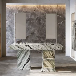 Devon&Devon My Love Water Vanity Master in Gres Porcellanato Finitura River Jade