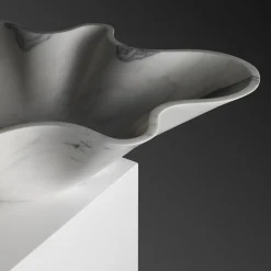 Kreoo Nabhi Collection Lavabo Bowl N.1 in Calacatta Carrara