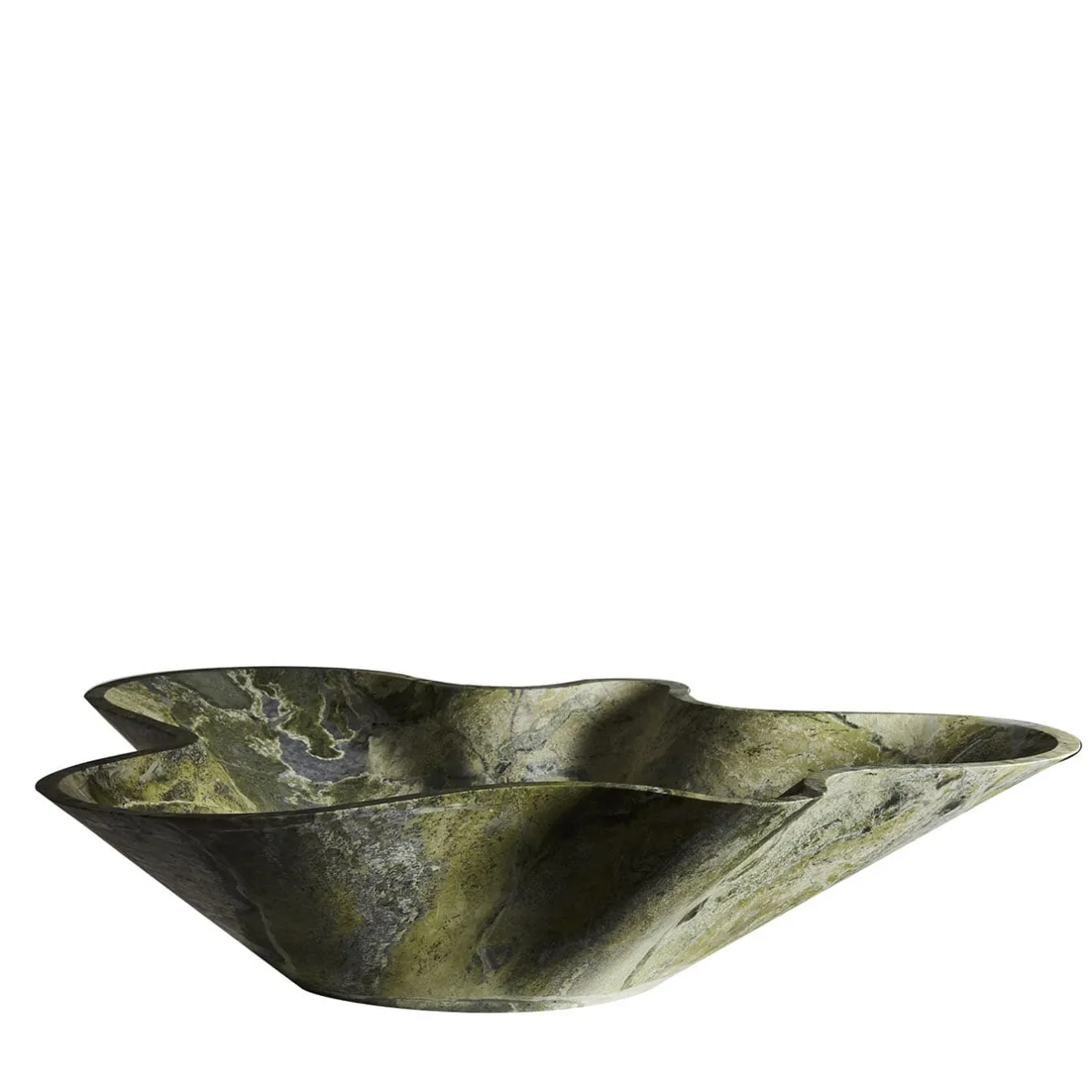 Kreoo Nabhi Collection Lavabo Bowl N.1 in Artik Green