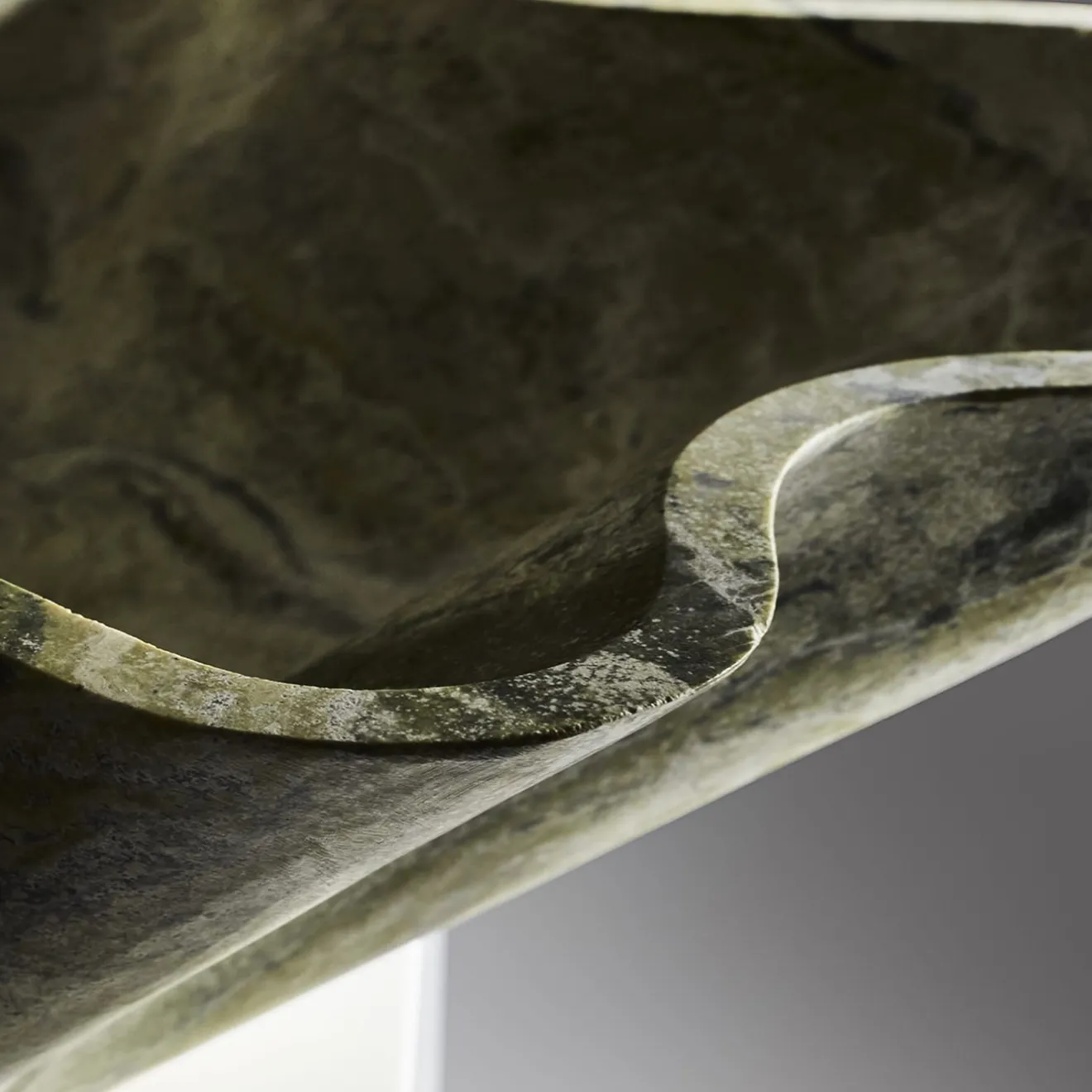 Kreoo Nabhi Collection Lavabo Bowl N.1 in Artik Green