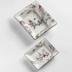 Grand Tour by Vito Nesta Natsumi Set di posacenere e svuotatasche in porcellana