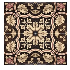 Studio Le Nid Nero Lava Set di 4 piastrelle #9