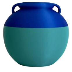 Pop Pot Numa Pompilio L Anfora bicolore verde e blu #1