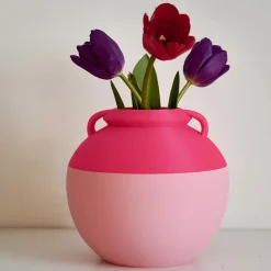 Pop Pot Numa Pompilio L Anfora bicolore rosa e fucsia