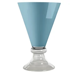 VGnewtrend Nuovo romantico vaso blu
