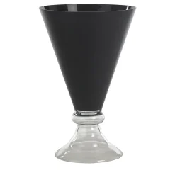 VGnewtrend Nuovo vaso nero romantico