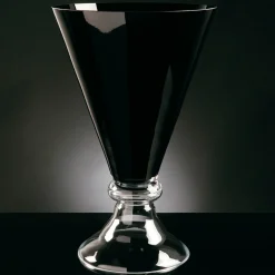 VGnewtrend Nuovo vaso nero romantico