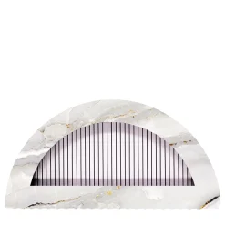 Chendù ORU Collection Decorazione da parete a mezzo cerchio in marmo calacatta di lusso