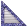 Chendù ORU Collection Luxury Blue Sodalite Marble Triangle Wall Decor (decorazione murale a triangolo in marmo blu)