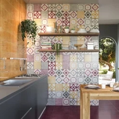 Cerasarda Ot Arzachena Azzurro Set di 24 piastrelle quadrate