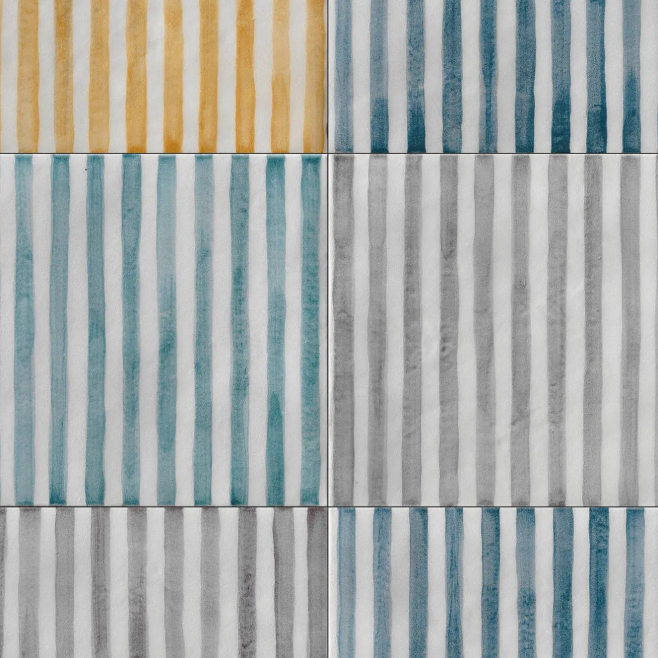 Cerasarda Ot Palau Plum Set di 24 piastrelle quadrate