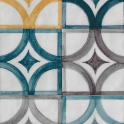 Cerasarda Ot Puntaldia Mustard Set di 24 piastrelle quadrate