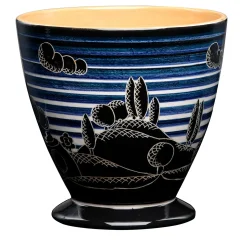 Rometti Paesaggio Umbro Vaso in ceramica fatto a mano
