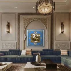 Officinarkitettura Pannello da parete Quarta Figura Classic Gold