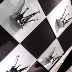 VGnewtrend Pannello decorativo Crown Silver