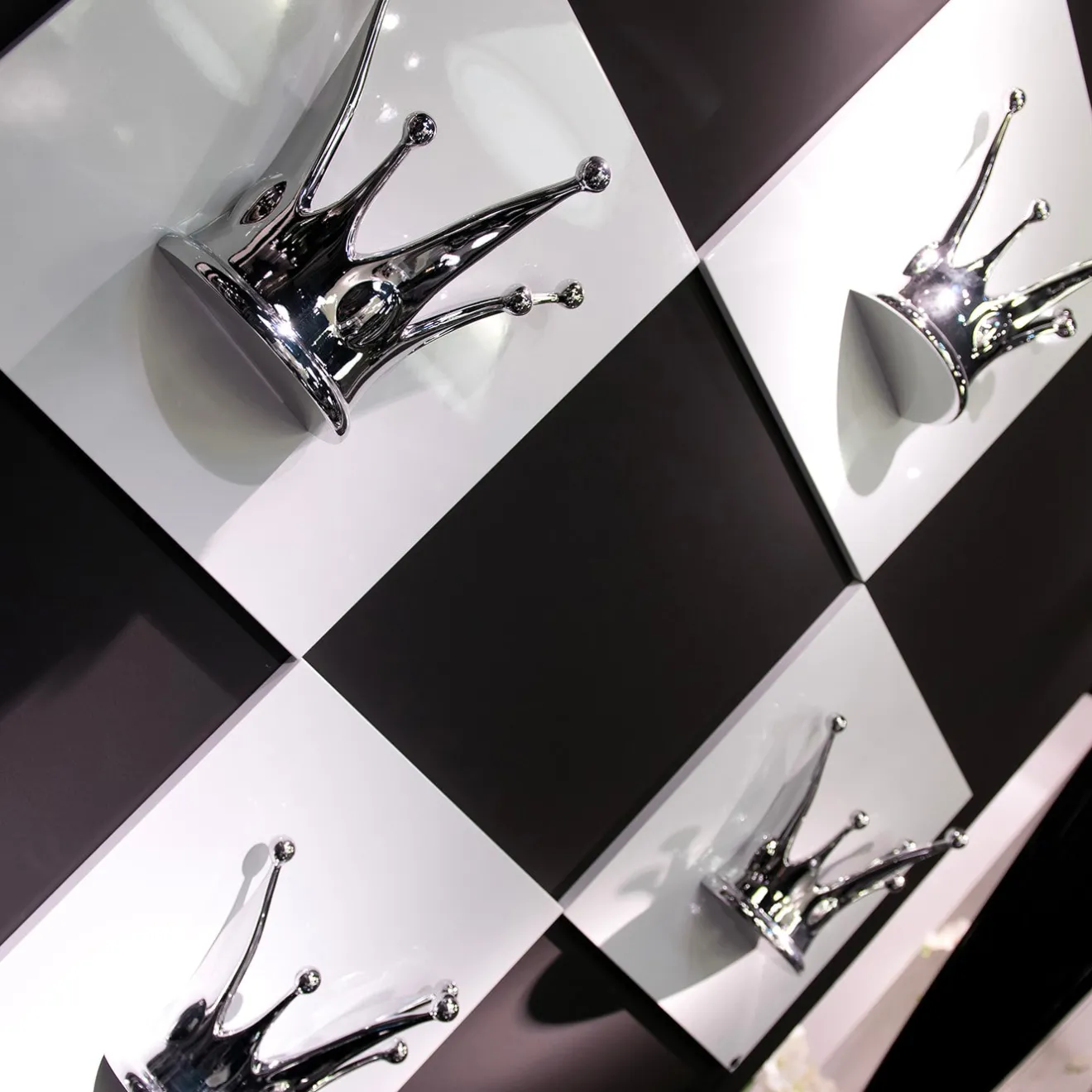 VGnewtrend Pannello decorativo Crown Silver