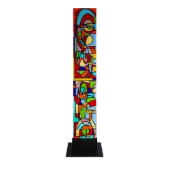 VéVé Glass Pannello decorativo policromo Motion