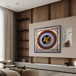 Officinarkitettura Pannello d'oro mitologico Pegaso