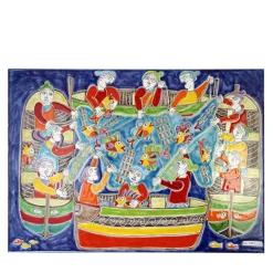 Ceramiche De Simone Pannello La Mattanza