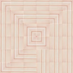 Francesco De Maio Piastrella Geometrie D’Ombra In Ceramica Rosa Cipria Motivo A Linee
