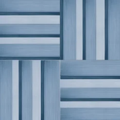 Francesco De Maio Piastrella Geometrie D’Ombra In Ceramica Blu Motivo A Linee