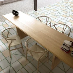 Francesco De Maio Piastrella La Facciata In Ceramica Rosa E Verde Motivo Geometrico