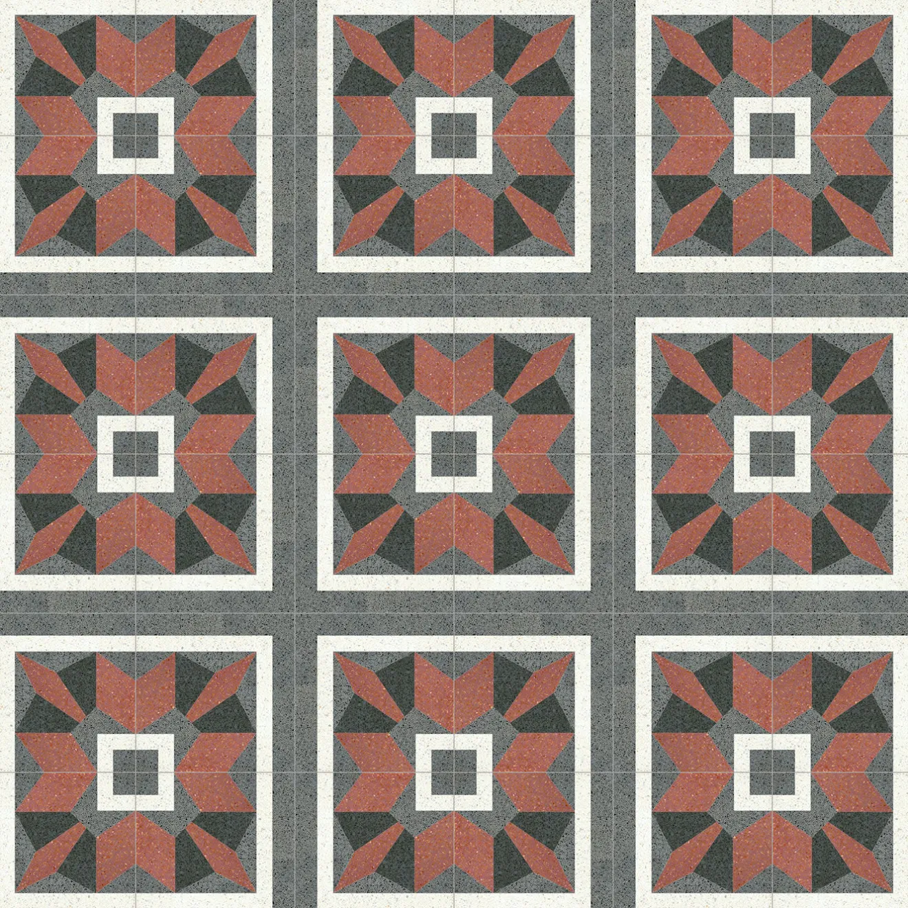 Romano Piastrelle Trapezo Terrazzo