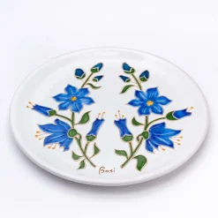 Cerasarda Piatto decorativo Primavera Blu