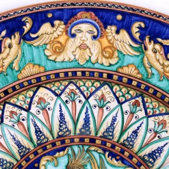 deBlona Piatto Decorativo Rotondo Dragons