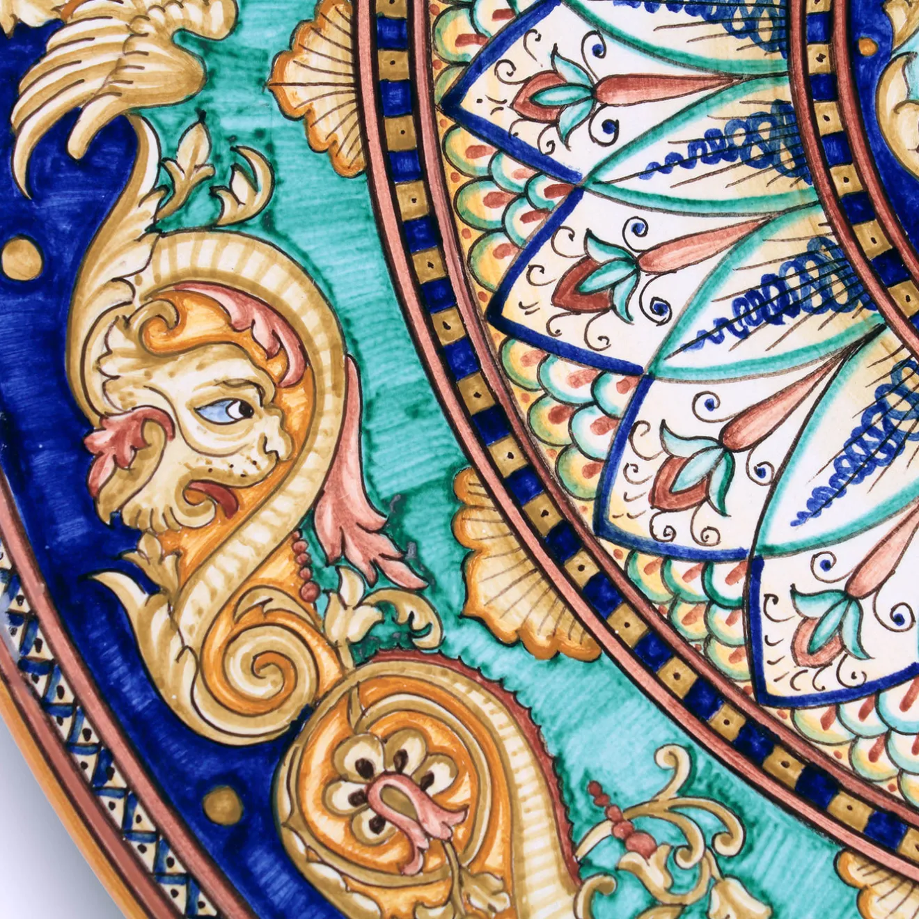 deBlona Piatto Decorativo Rotondo Dragons