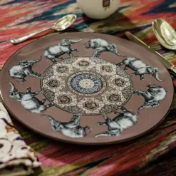 Les Ottomans Piatto in porcellana Costantinopoli 3