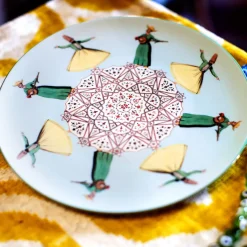Les Ottomans Piatto in porcellana Costantinopoli 2