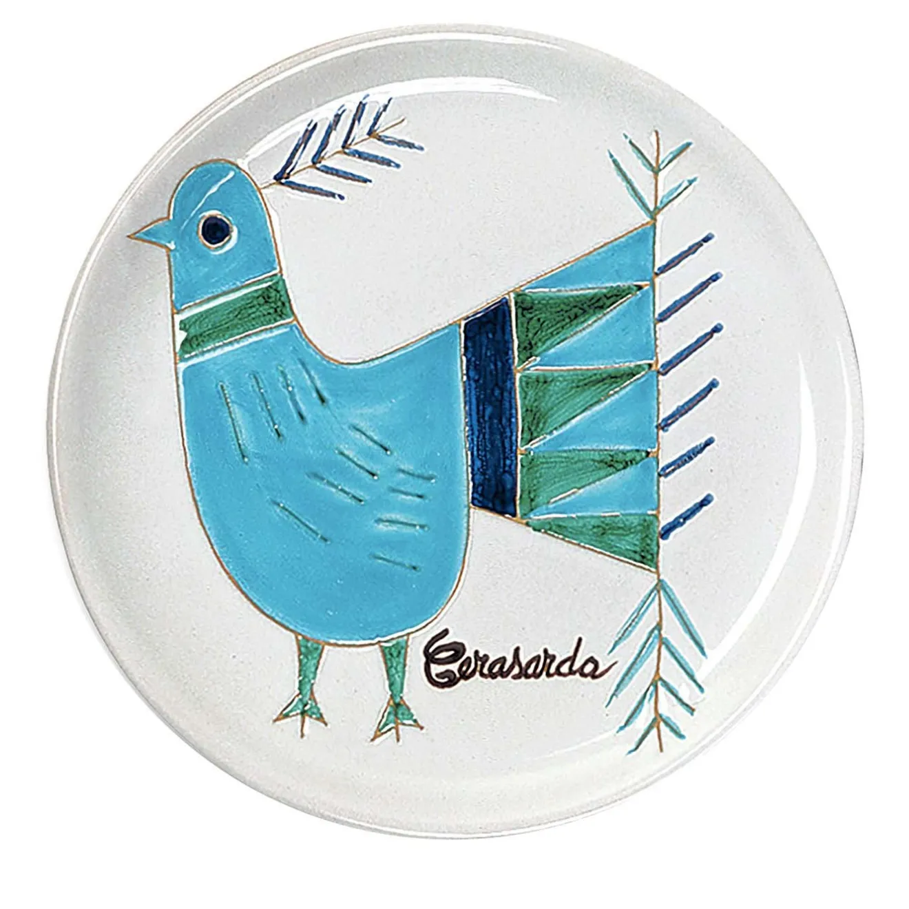 Cerasarda Piatto Le Pavoncelle #6