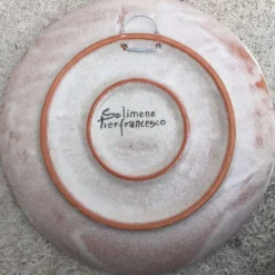 Pierfrancesco Solimene Piatto marrone Segni