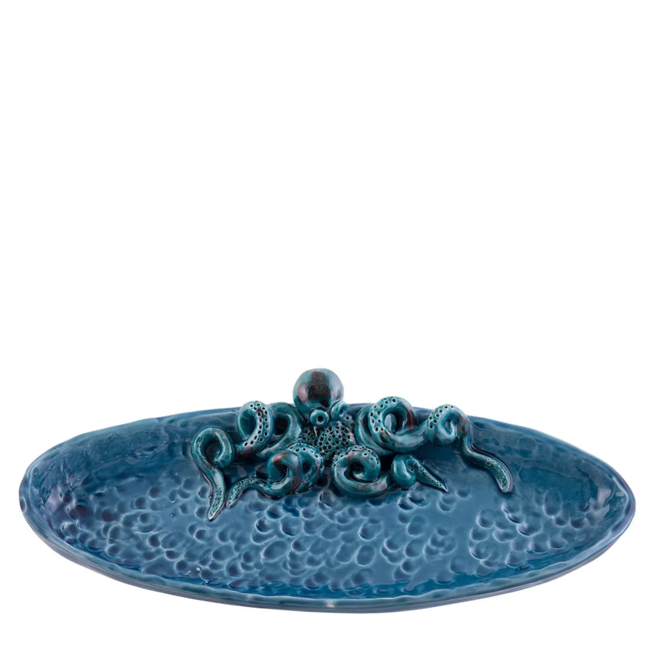 Patrizia Italiano Piatto rotondo con Octupus