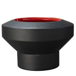 Bitossi Ceramiche Piccolo centrotavola nero di Arik Levy George