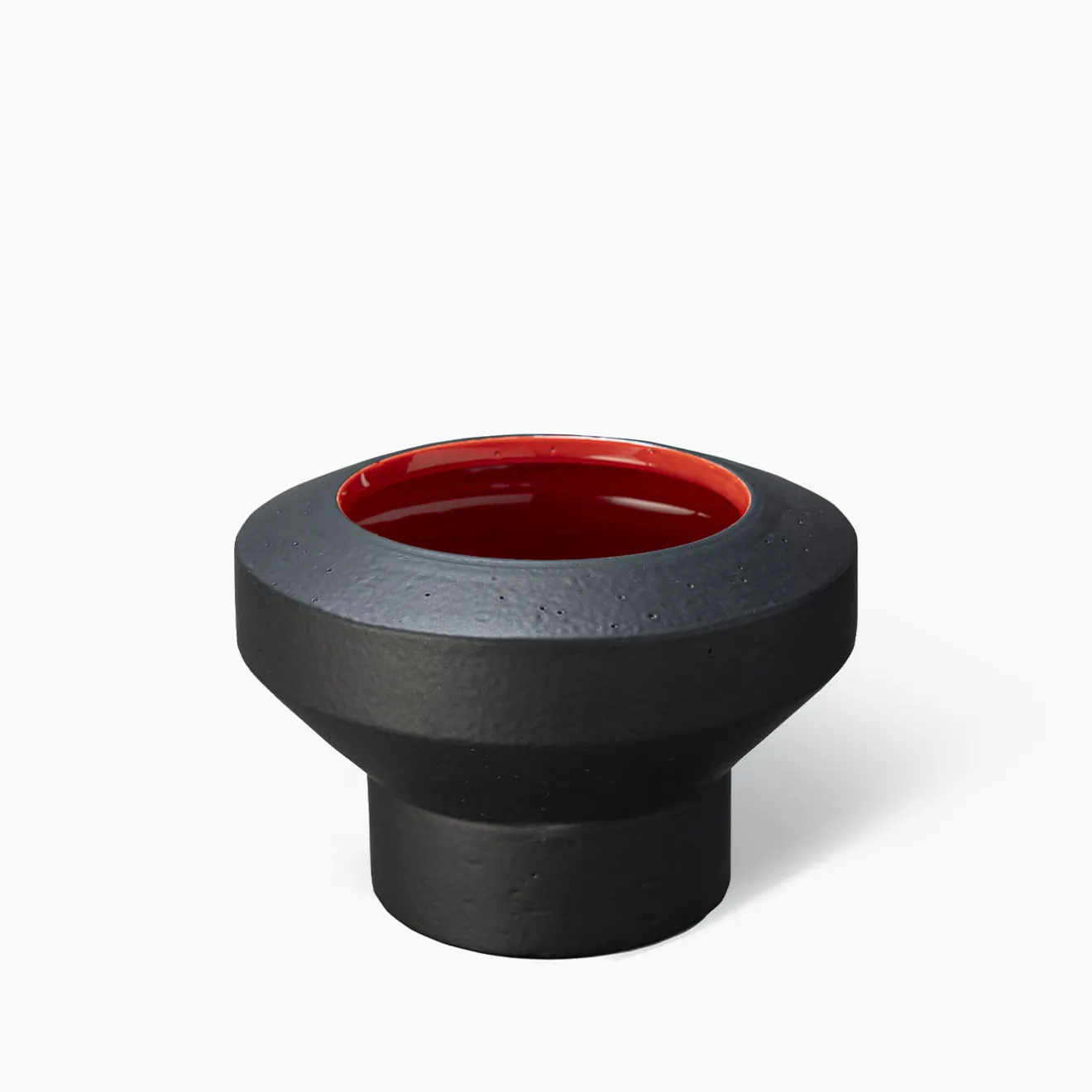 Bitossi Ceramiche Piccolo centrotavola nero di Arik Levy George