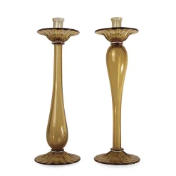 Fornace Mian Portacandele ambrato Siviglia #1