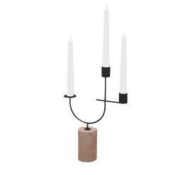 Nunzia Ponsillo Portacandele Equilibrista Pink Portogallo