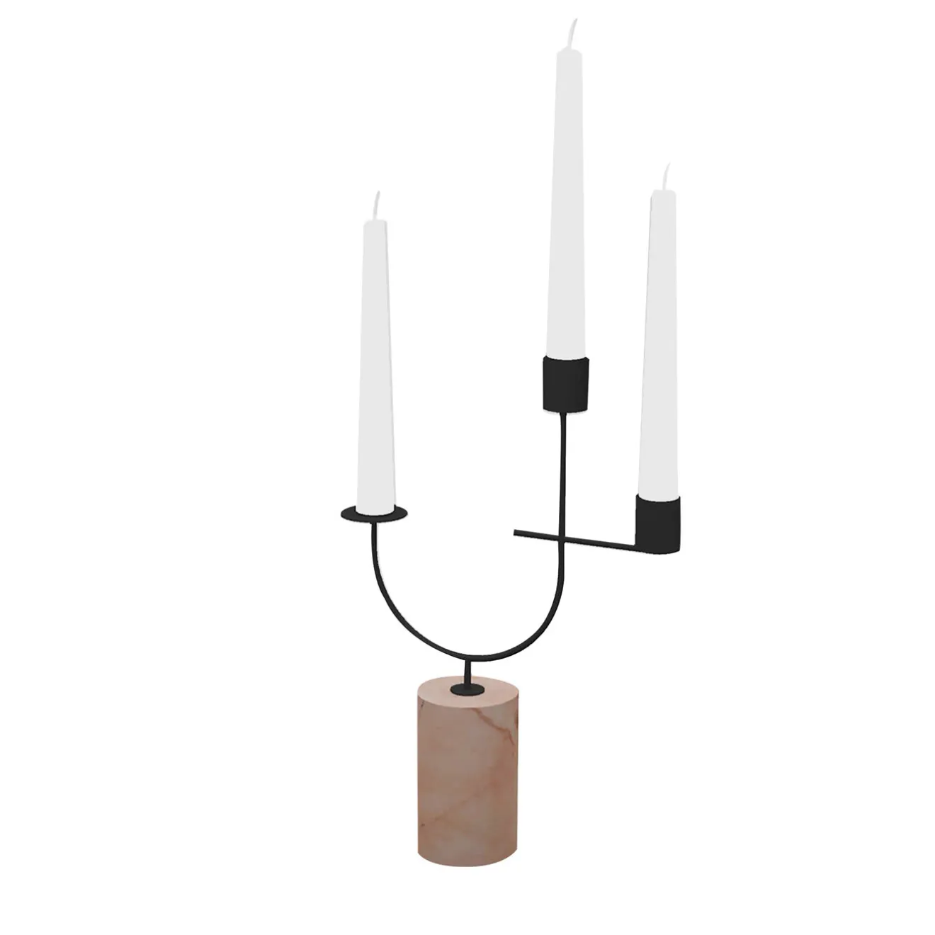 Nunzia Ponsillo Portacandele Equilibrista Pink Portogallo