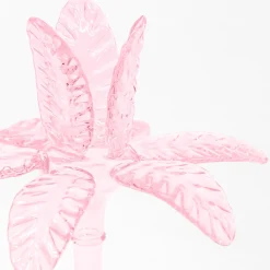 Grand Tour by Vito Nesta Portacandele grande in vetro soffiato rosa Las Palmas