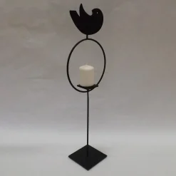 AV Metal Portacandele in metallo Uccellino B